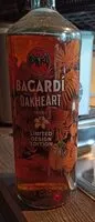 Cantidad de azúcar en Bacardi Oakheart