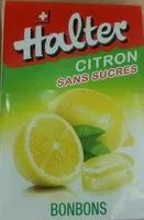 İçindeki şeker miktarı Halter Bonbons Lemon Sugar Free