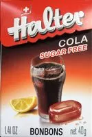 İçindeki şeker miktarı Halter Bonbons Cola Sugar Free