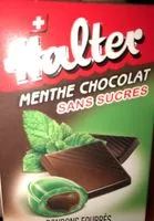 İçindeki şeker miktarı Bonbons Halter Sans Sucre Menthe Chocolat