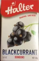 İçindeki şeker miktarı Blackcurrant bonbons