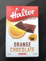 İçindeki şeker miktarı Halter Sans Sucre Orange-chocolat