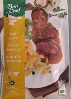 Cantidad de azúcar en Sauce chasseur