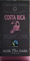चीनी की मात्रा Costa Rica noir 75% cacao