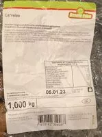Количество сахара в Cervelas