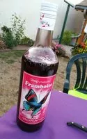 Quantité de sucre dans Sirop à l'arôme de framboise