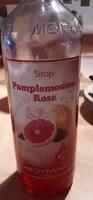 Quantité de sucre dans Sirop Morand Pamplemousse rose