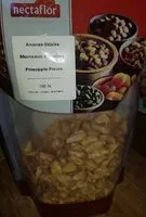 İçindeki şeker miktarı .orceaux d ananas