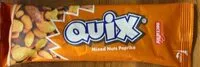İçindeki şeker miktarı Quix Mixed Nuts Paprika