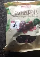 İçindeki şeker miktarı Cranberries