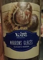 入っている砂糖の量 Marrons glacés