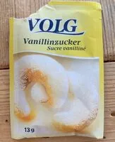 Suhkru kogus sees Sucre vanilliné