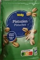Suhkru kogus sees Pistaches