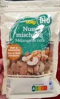 Suhkru kogus sees Nussmischung bio