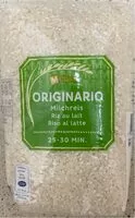 Zuckermenge drin Reis: Originario Milchreis