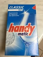 Sucre et nutriments contenus dans Handy matic