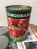 Zuckermenge drin Geschälte Tomaten Pelati