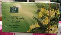Zuckermenge drin Menthe Tilleul Citronnelle