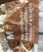 İçindeki şeker miktarı Amandes effilées