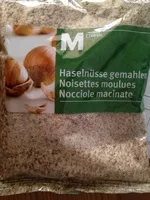 入っている砂糖の量 Haselnüsse gemahlen