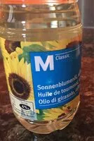 入っている砂糖の量 Huile de tournesol