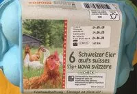 入っている砂糖の量 3 Schweizer Eier