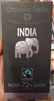 चीनी की मात्रा India Noir 72%