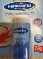Cantidad de azúcar en Mini Sweeteners Tablets