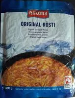 Cantidad de azúcar en Original Rösti
