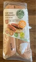 Sokerin määrä sisällä Plant-based nationalwurst