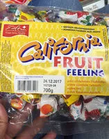 Jumlah gula yang masuk California Fruit Feeling