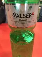 糖質や栄養素が Valser