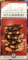 चीनी की मात्रा Les Grandes 31% Amandes - Fleur de Sel Noir