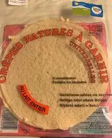 Количество сахара в Crêpes natures à gsrnir