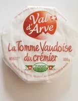 चीनी की मात्रा La Tomme Vaudoise du Crémier
