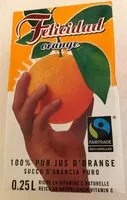Zuckermenge drin Jus d'orange