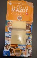Zuckermenge drin Raclette Mazot classic