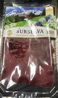 Sucre et nutriments contenus dans Surselva