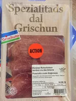 Zucker und Nährstoffe drin Grischuna