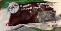İçindeki şeker miktarı Randen