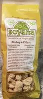 Sokerin määrä sisällä Boulettes de soya bio