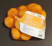 Sokerin määrä sisällä Mandarines