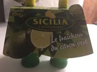 Suhkru kogus sees Jus de citron Vert Sicile