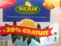 Suhkru kogus sees Jus de citron