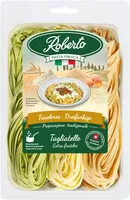 Sokerin määrä sisällä Tagliatelle extra fraîche tricolore