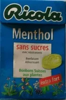 Bonbons au mentol