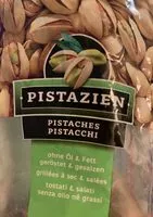 含糖量 Pistaches grillées à sec, salées