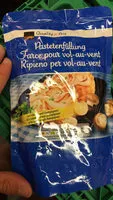 Sokerin määrä sisällä Farce pour vol au vent