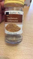 चीनी की मात्रा Cardamome