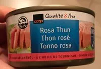 İçindeki şeker miktarı Thunfisch rosa in Öl